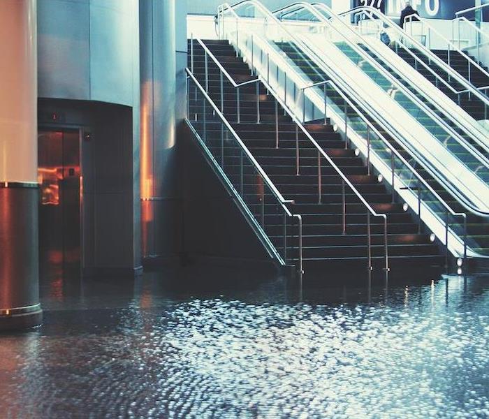 flooded commercial